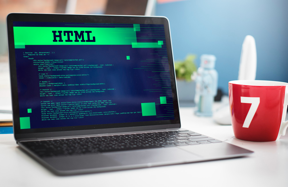 html programming advanced technology web concept